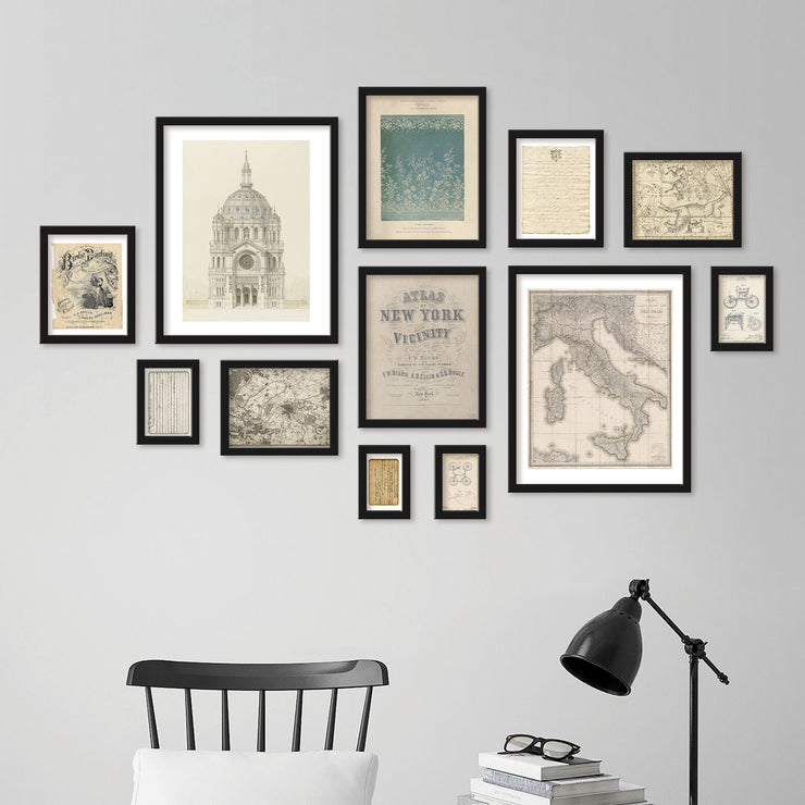 12pc Gallery Wall Set - Q20 Matrix