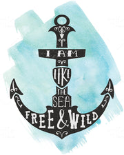 Anchors Away - 5pc Double-Sided Art Print Set