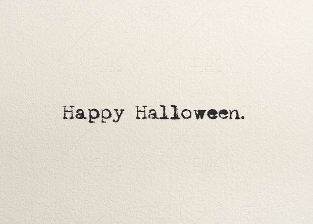Halloween Vintage Style - 5pc Double-Sided Art Print Set