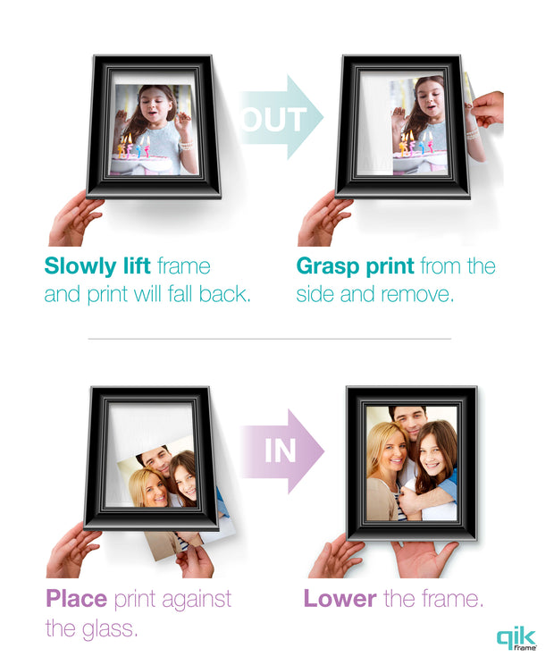 QIK FRAME™ - The Quick-Change Picture Frame