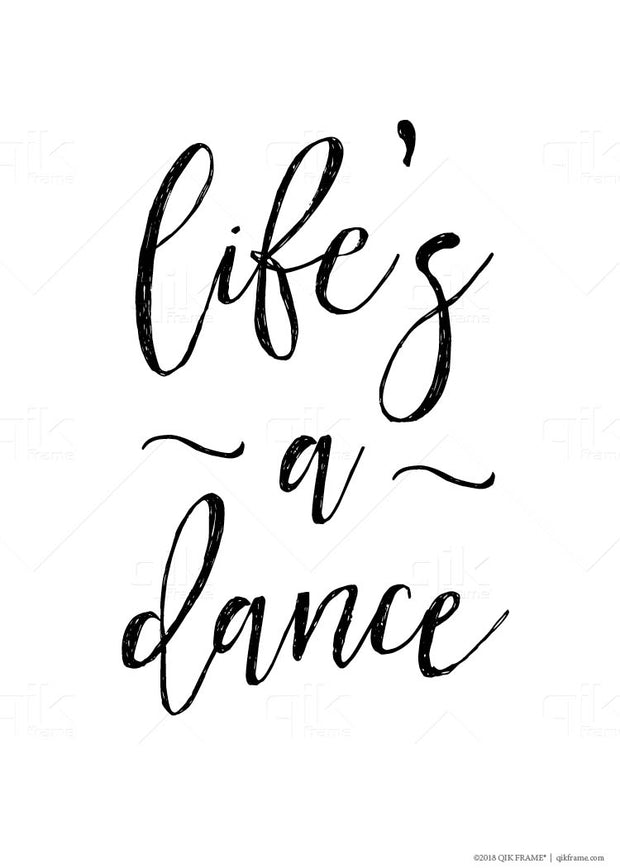 Life's a Dance - 5pc Double-Sided Art Print Set