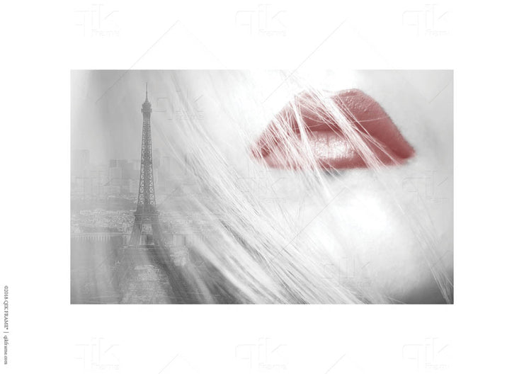 Paris Love Story - 5pc Double-Sided Art Print Set