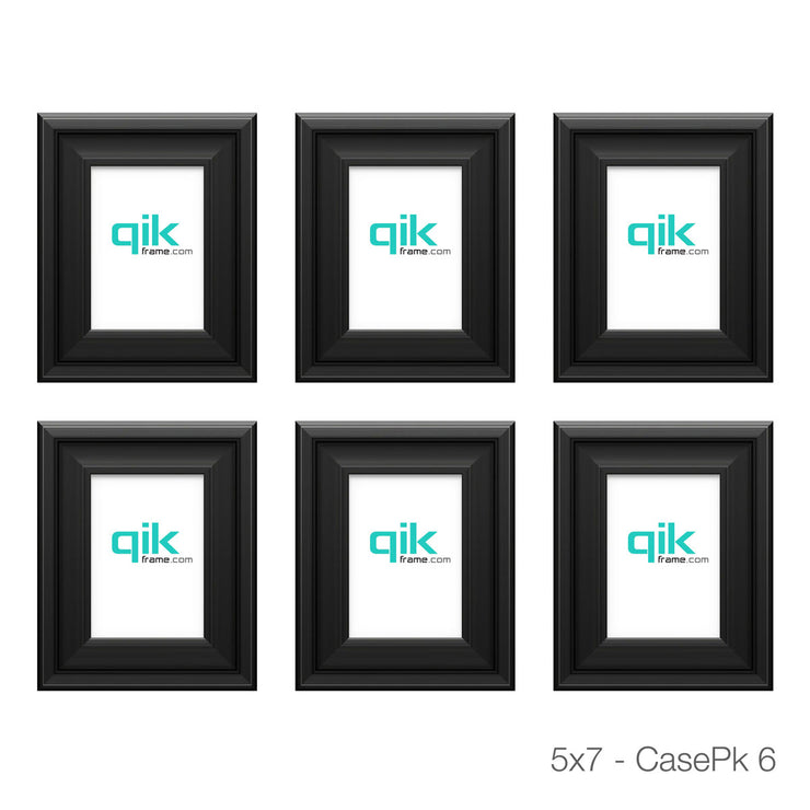 6pc Gallery Wall Set - Q53 Century - Black