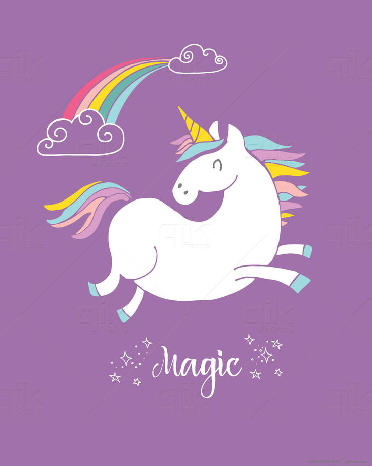 Unicorn Dreams - 5pc Double-Sided Art Print Set