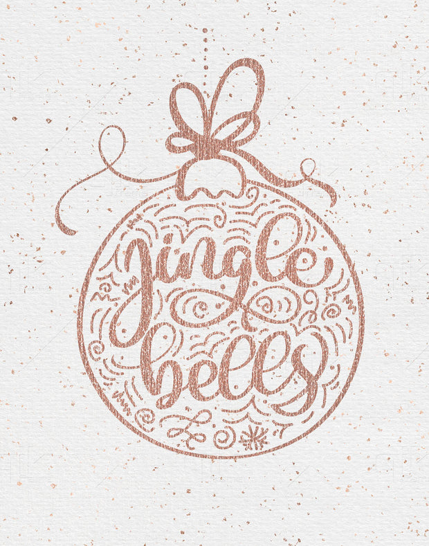 Vintage Christmas - 5pc Double-Sided Art Print Set