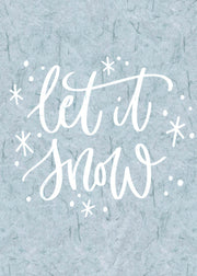Vintage Christmas - 5pc Double-Sided Art Print Set