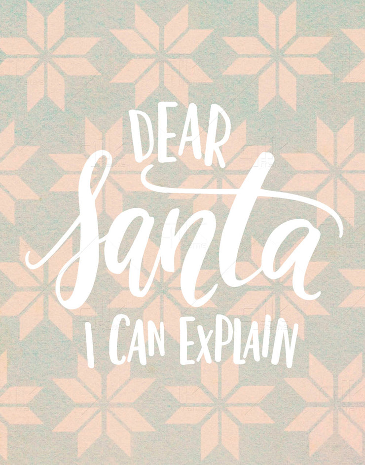 Vintage Christmas - 5pc Double-Sided Art Print Set