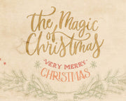 Vintage Christmas - 5pc Double-Sided Art Print Set