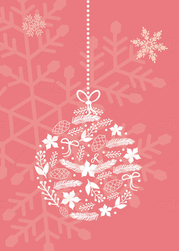 Yuletide Decor - 5pc Double-Sided Art Print Set