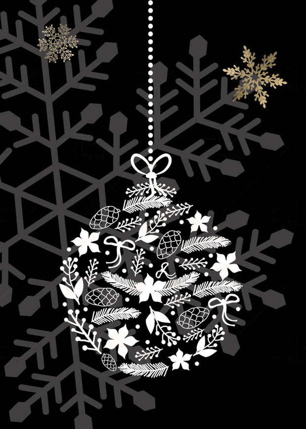 Yuletide Decor - 5pc Double-Sided Art Print Set