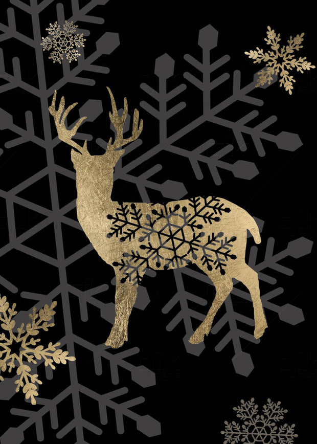 Yuletide Decor - 5pc Double-Sided Art Print Set