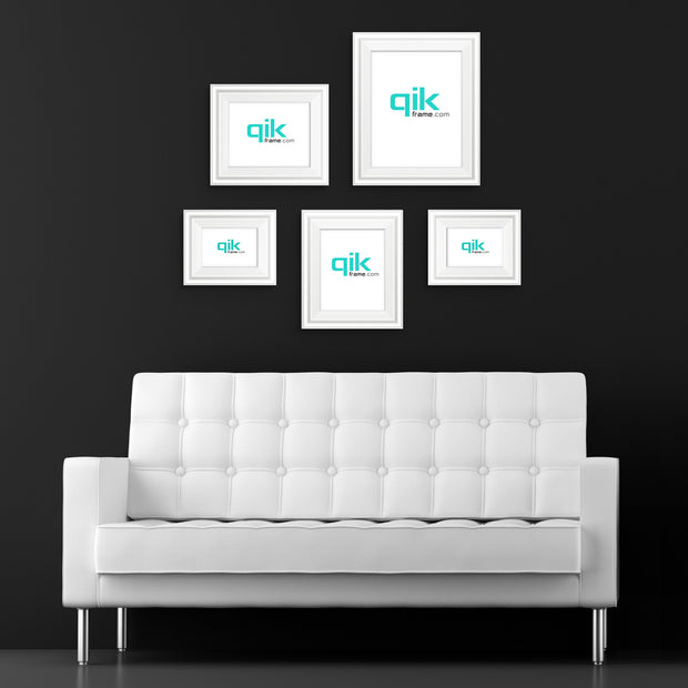 5pc Gallery Wall Set - Q53 Century - White